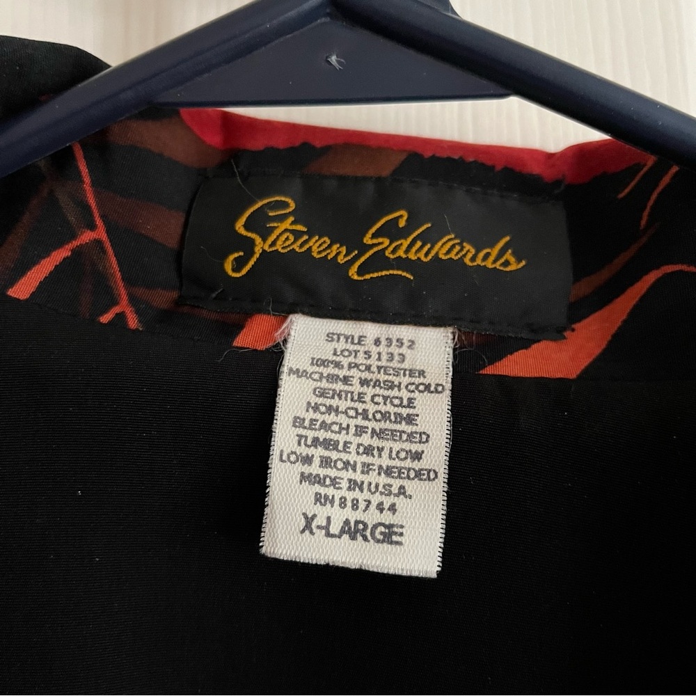 Reversible Leaf Pattern And Black Steven Edwards … - image 4